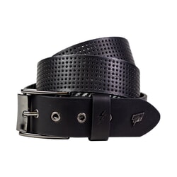 Clyde Leather Belt in Black