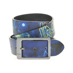Iron Maiden Leather Belt in Full Colour