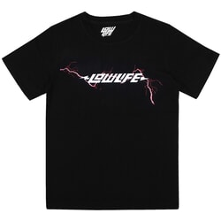Lowlife Lightning Short Sleeve T-Shirt in Black