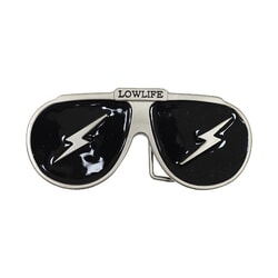 Lowlife Shades Buckle in Dull Silver