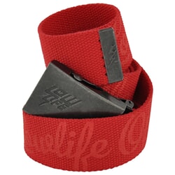 Strapped Webbing Belt in Red