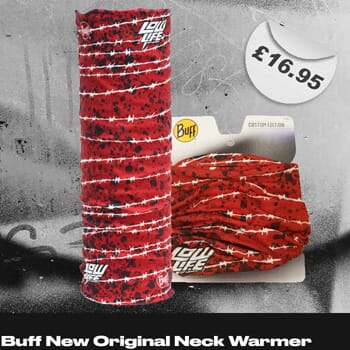 Buff New Original Neck Warmer in Lowlife Barbed